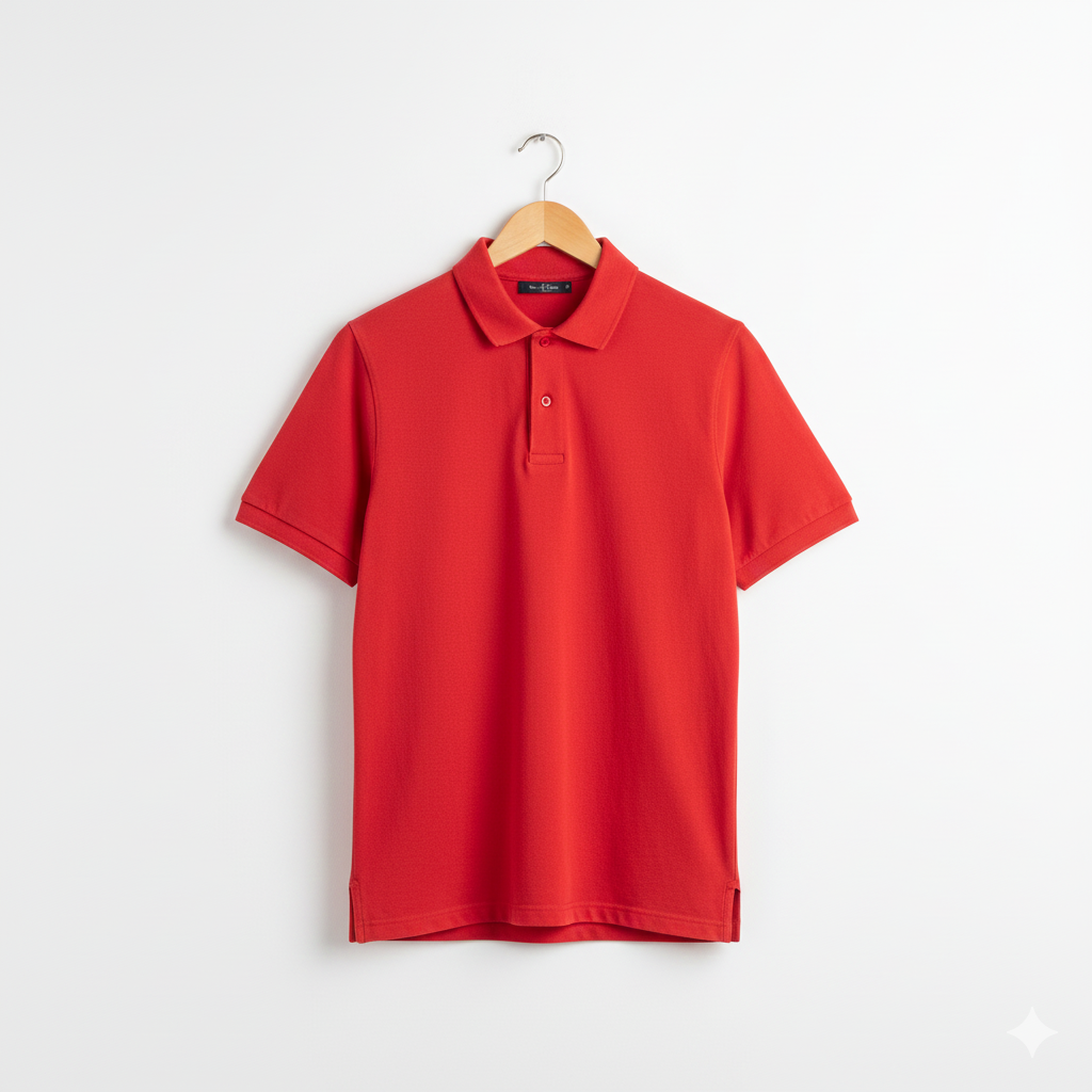 Classic Red Polo